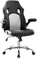 Gaming Chair Ergonomic Office Chair PU Leather Computer Chair High Back Desk Chair Adjustable Swivel Task Chair with Lumbar Support/Adjustable Armrests