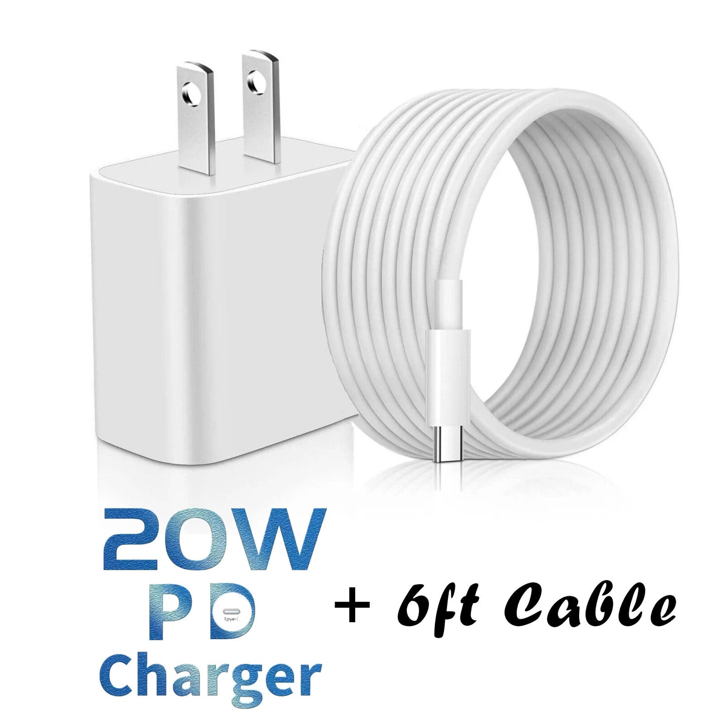 Original USB-C Fast Charger for Iphone 17 16 15 14 13 12 11 Pro Max Type C Cable