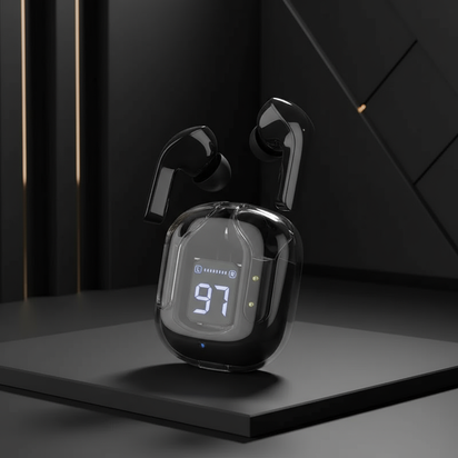 Foto elegante fondo oscuro