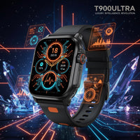 T900Ultra Smartwatch Bluetooth Talk Smartwatch Message Alert Heart Rate Monitor Sports Watch for Android IOS Men Women