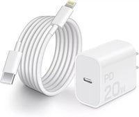 Original USB-C Fast Charger for Iphone 17 16 15 14 13 12 11 Pro Max Type C Cable