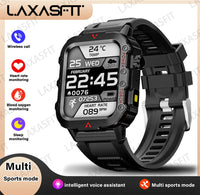 New Men'S Smart Watch LED Flashlight Outdoor Sports Smart Watch Wristwatch Health Monitoring Smart Watch