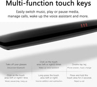 AI Smart Glasses,Ai Chat Deepseek R1 and Gemini-2.5 with 164 Translations Suppor