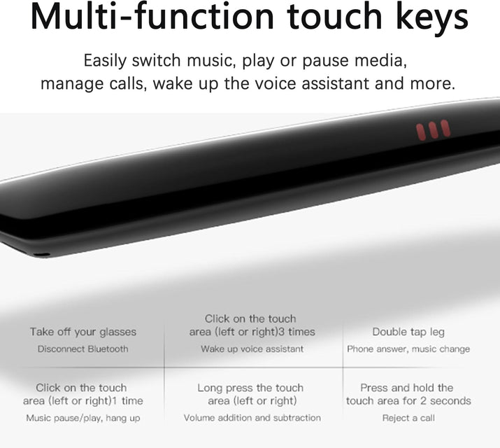AI Smart Glasses,Ai Chat Deepseek R1 and Gemini-2.5 with 164 Translations Suppor
