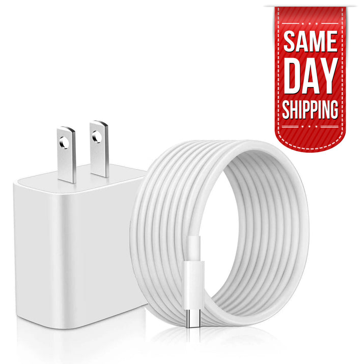 Original USB-C Fast Charger for Iphone 17 16 15 14 13 12 11 Pro Max Type C Cable