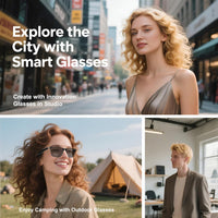 AI Glasses for Men/Women,Blue