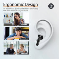 Audifonos Traductor De 140 Idiomas Auriculares Ingles Español Inalambrico Negro