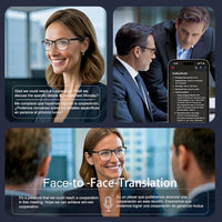 AI Glasses for Men/Women,Blue