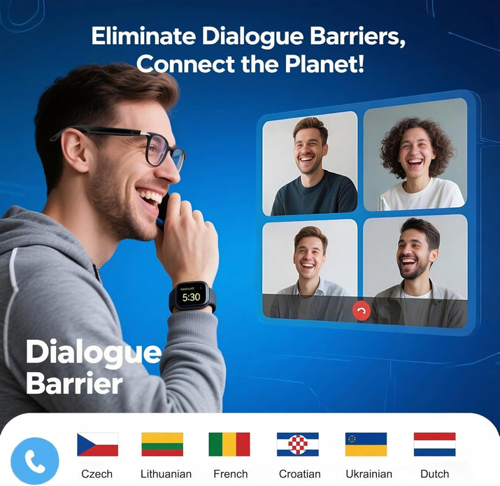 AI Glasses for Men/Women,Blue