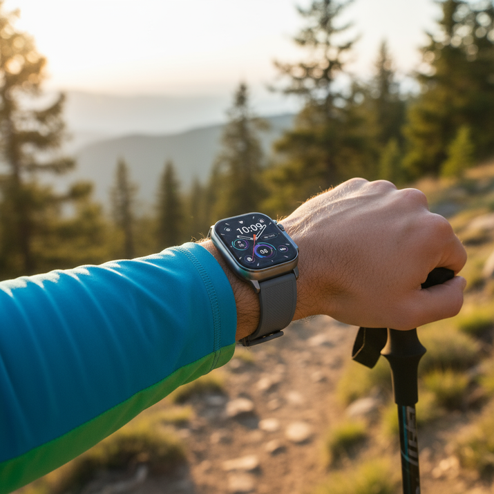 T900Ultra Gris - Lifestyle Activo